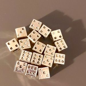 Domino charm fits in Pandora Bracelet